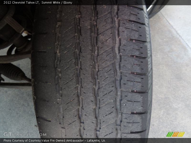 Summit White / Ebony 2012 Chevrolet Tahoe LT