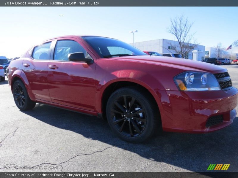 Redline 2-Coat Pearl / Black 2014 Dodge Avenger SE