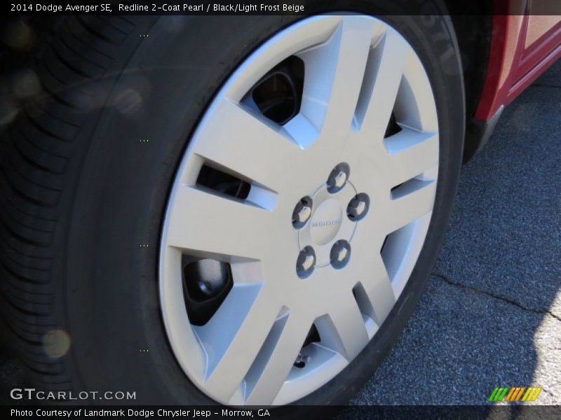 Redline 2-Coat Pearl / Black/Light Frost Beige 2014 Dodge Avenger SE