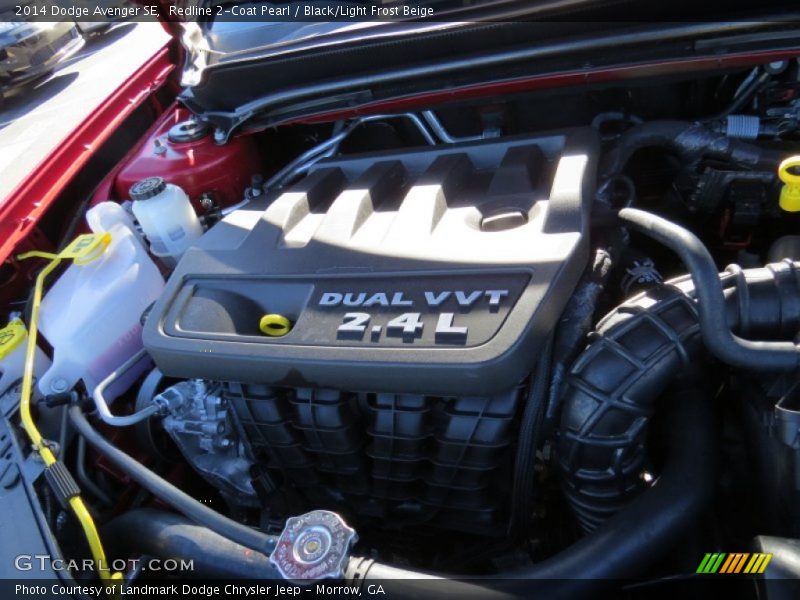 Redline 2-Coat Pearl / Black/Light Frost Beige 2014 Dodge Avenger SE