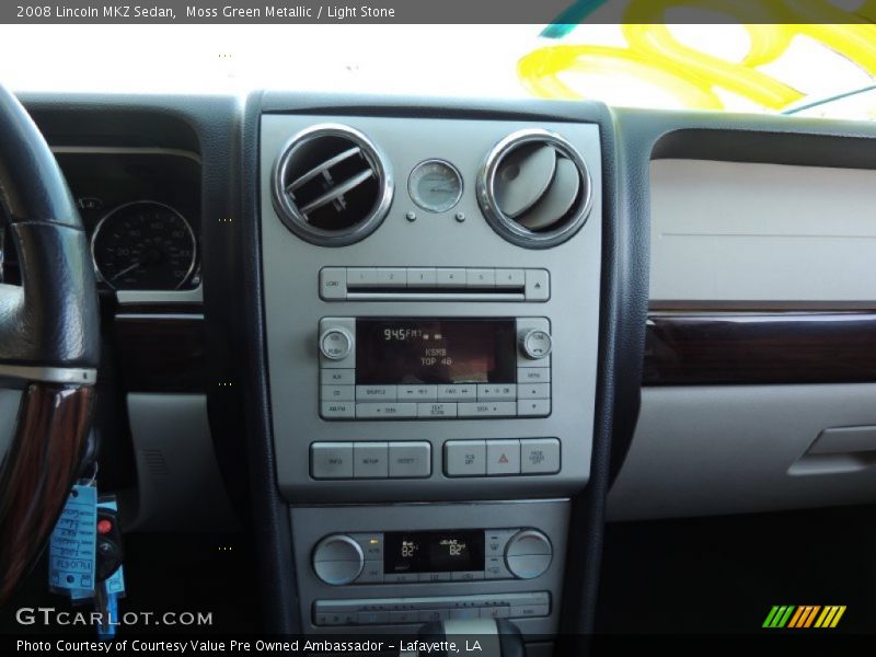 Moss Green Metallic / Light Stone 2008 Lincoln MKZ Sedan