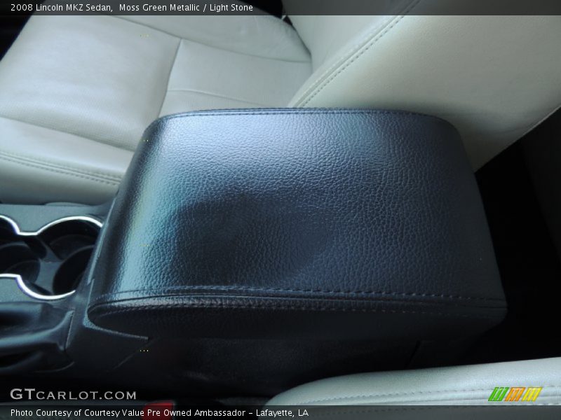 Moss Green Metallic / Light Stone 2008 Lincoln MKZ Sedan