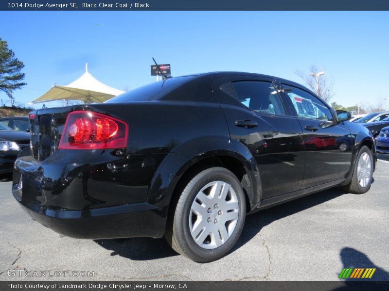 Black Clear Coat / Black 2014 Dodge Avenger SE