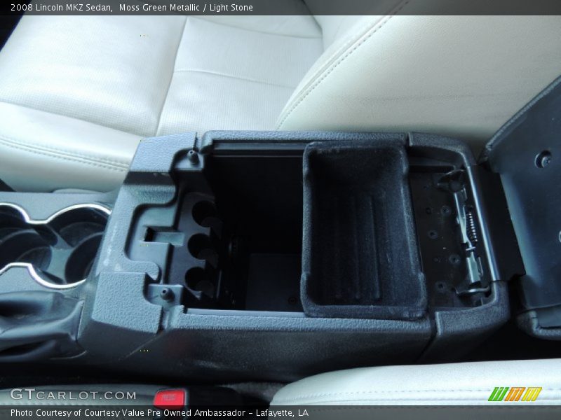 Moss Green Metallic / Light Stone 2008 Lincoln MKZ Sedan