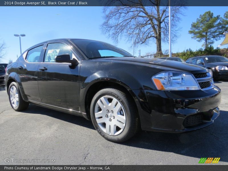 Black Clear Coat / Black 2014 Dodge Avenger SE