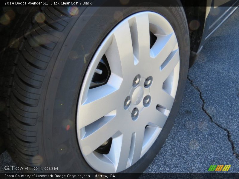 Black Clear Coat / Black 2014 Dodge Avenger SE