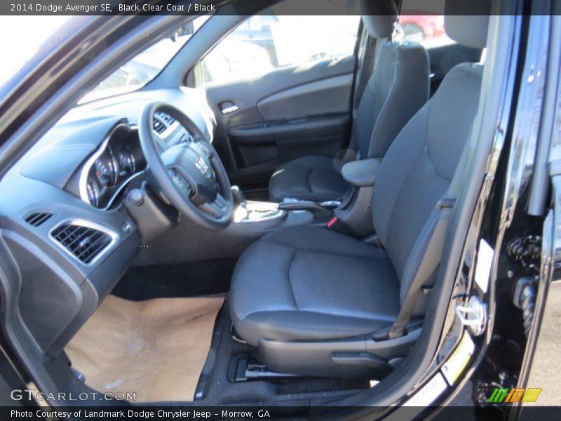 Black Clear Coat / Black 2014 Dodge Avenger SE