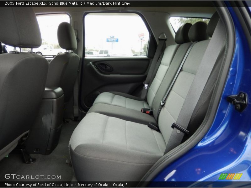 Sonic Blue Metallic / Medium/Dark Flint Grey 2005 Ford Escape XLS