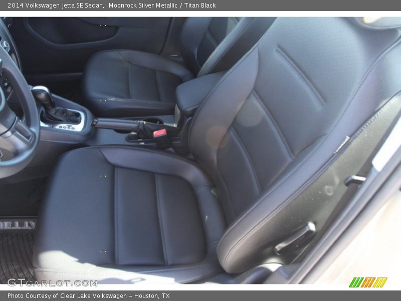 Moonrock Silver Metallic / Titan Black 2014 Volkswagen Jetta SE Sedan