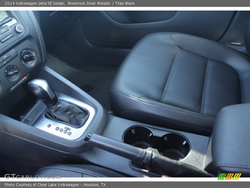Moonrock Silver Metallic / Titan Black 2014 Volkswagen Jetta SE Sedan
