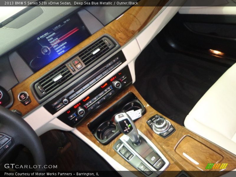 Deep Sea Blue Metallic / Oyster/Black 2013 BMW 5 Series 528i xDrive Sedan