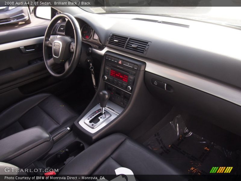 Brilliant Black / Black 2008 Audi A4 2.0T Sedan