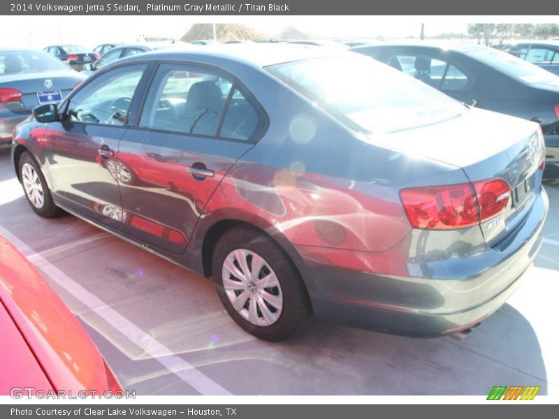 Platinum Gray Metallic / Titan Black 2014 Volkswagen Jetta S Sedan
