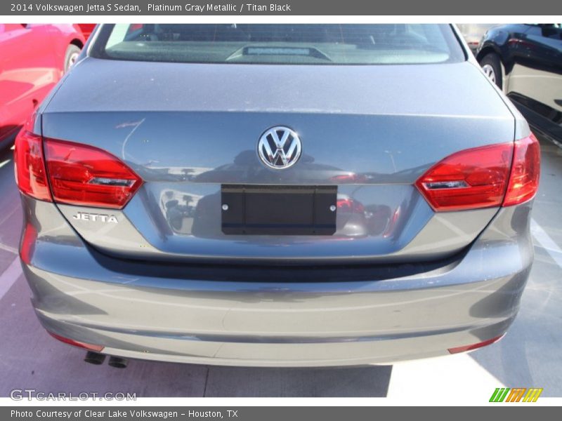 Platinum Gray Metallic / Titan Black 2014 Volkswagen Jetta S Sedan