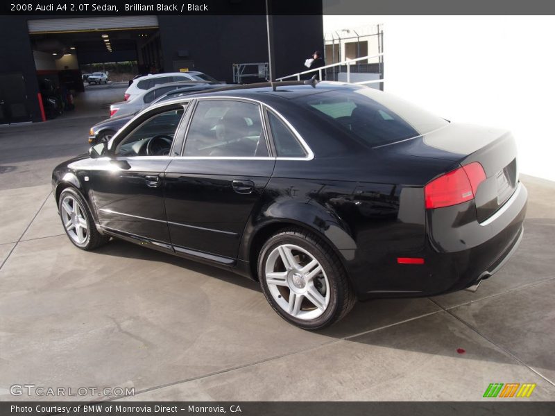 Brilliant Black / Black 2008 Audi A4 2.0T Sedan