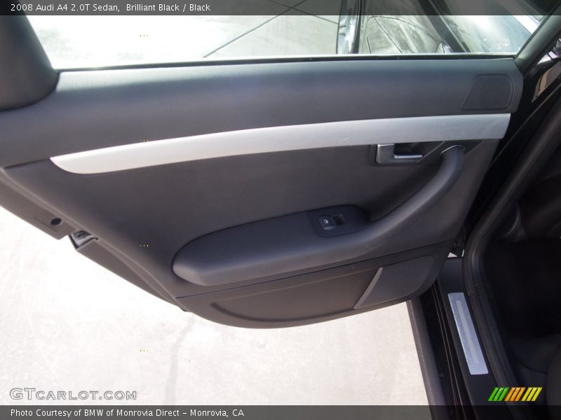 Brilliant Black / Black 2008 Audi A4 2.0T Sedan