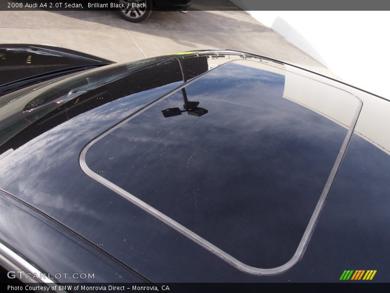 Brilliant Black / Black 2008 Audi A4 2.0T Sedan