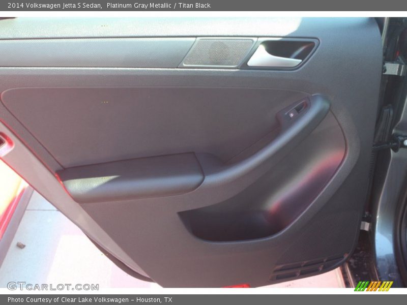 Platinum Gray Metallic / Titan Black 2014 Volkswagen Jetta S Sedan