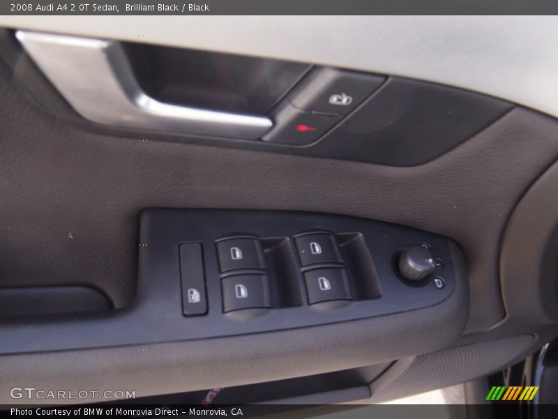 Brilliant Black / Black 2008 Audi A4 2.0T Sedan