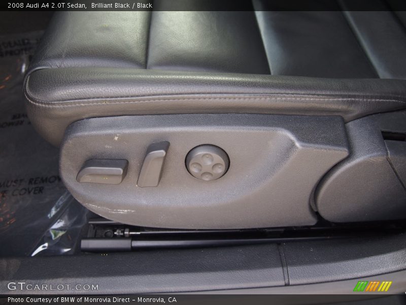 Brilliant Black / Black 2008 Audi A4 2.0T Sedan