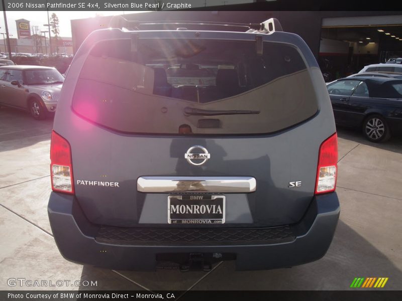Silverton Blue Pearl / Graphite 2006 Nissan Pathfinder SE 4x4