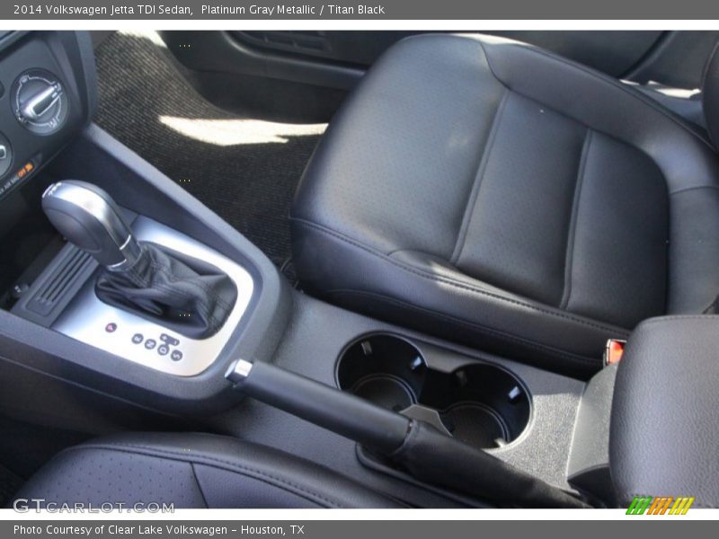 Platinum Gray Metallic / Titan Black 2014 Volkswagen Jetta TDI Sedan