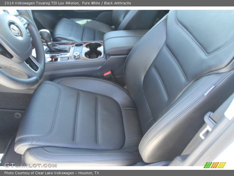 Pure White / Black Anthracite 2014 Volkswagen Touareg TDI Lux 4Motion