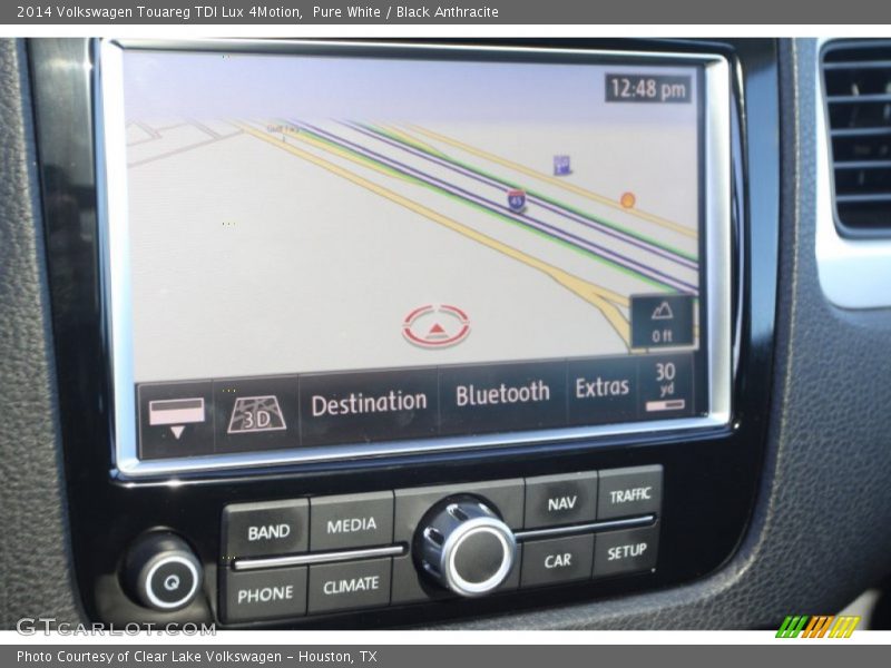 Pure White / Black Anthracite 2014 Volkswagen Touareg TDI Lux 4Motion