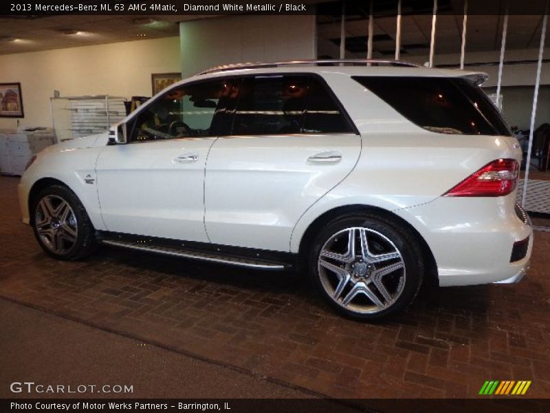  2013 ML 63 AMG 4Matic Diamond White Metallic
