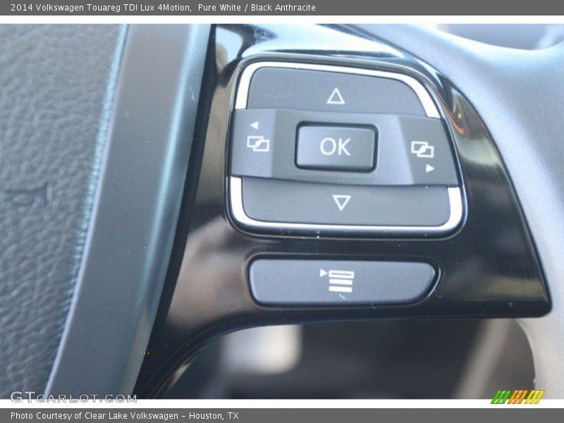 Pure White / Black Anthracite 2014 Volkswagen Touareg TDI Lux 4Motion