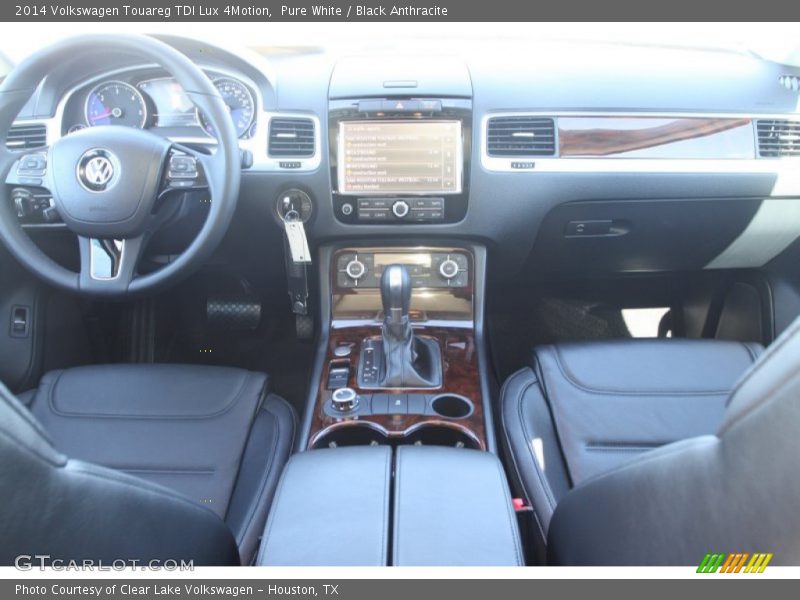 Pure White / Black Anthracite 2014 Volkswagen Touareg TDI Lux 4Motion