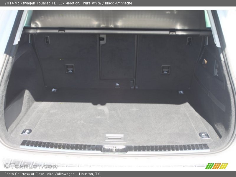 Pure White / Black Anthracite 2014 Volkswagen Touareg TDI Lux 4Motion