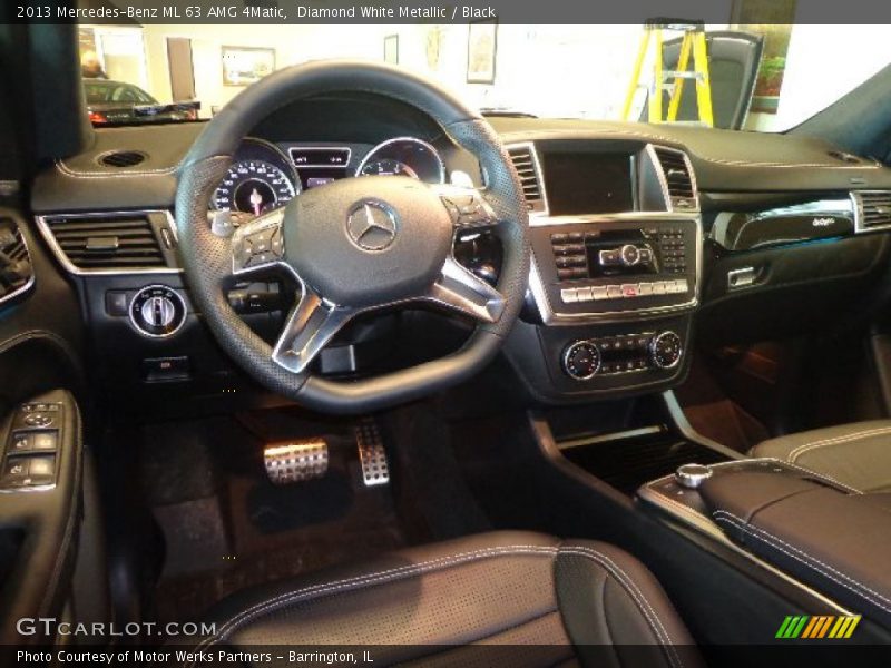 Black Interior - 2013 ML 63 AMG 4Matic 