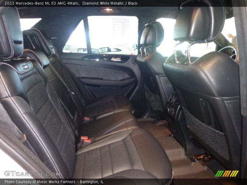 Rear Seat of 2013 ML 63 AMG 4Matic