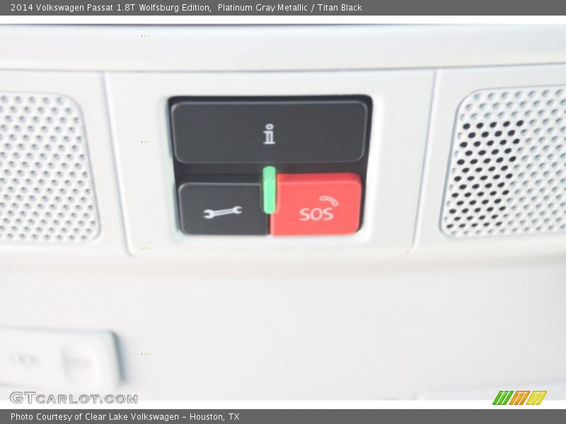 Platinum Gray Metallic / Titan Black 2014 Volkswagen Passat 1.8T Wolfsburg Edition