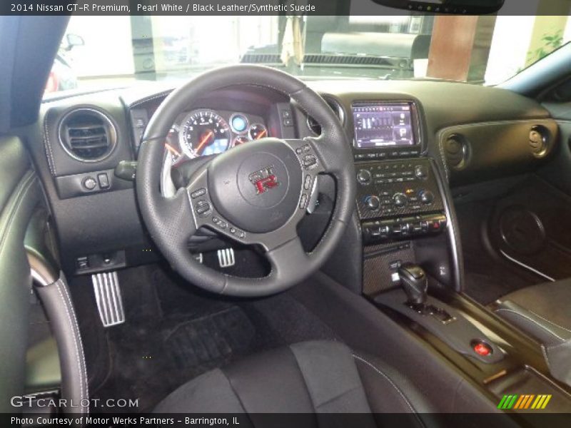  2014 GT-R Premium Black Leather/Synthetic Suede Interior