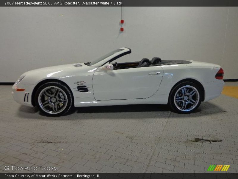  2007 SL 65 AMG Roadster Alabaster White