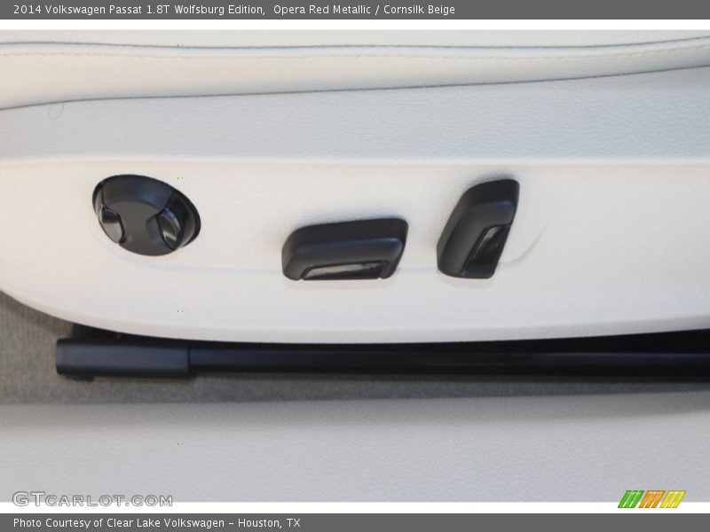 Opera Red Metallic / Cornsilk Beige 2014 Volkswagen Passat 1.8T Wolfsburg Edition