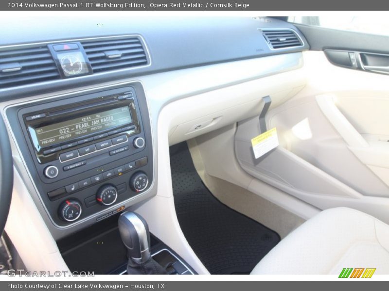Opera Red Metallic / Cornsilk Beige 2014 Volkswagen Passat 1.8T Wolfsburg Edition