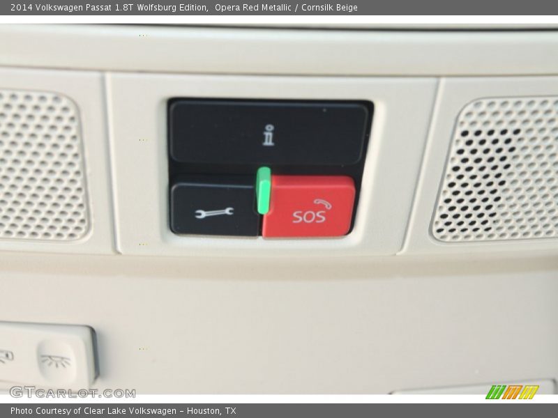Opera Red Metallic / Cornsilk Beige 2014 Volkswagen Passat 1.8T Wolfsburg Edition