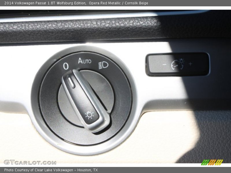 Opera Red Metallic / Cornsilk Beige 2014 Volkswagen Passat 1.8T Wolfsburg Edition