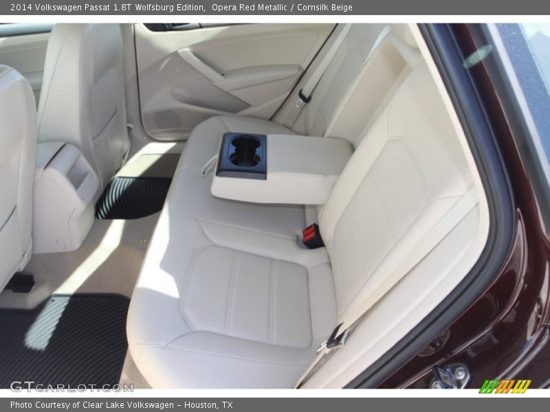 Opera Red Metallic / Cornsilk Beige 2014 Volkswagen Passat 1.8T Wolfsburg Edition