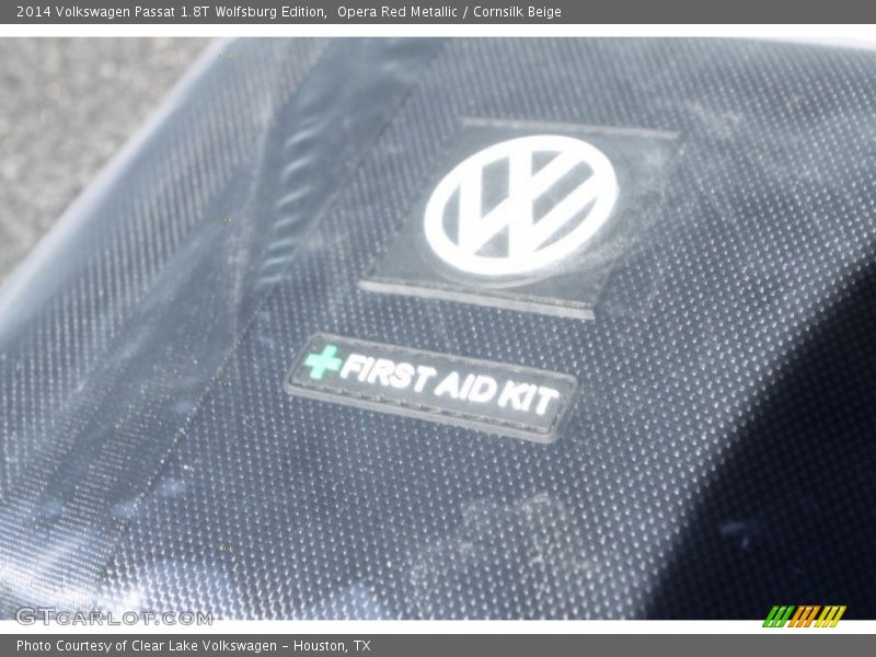 Opera Red Metallic / Cornsilk Beige 2014 Volkswagen Passat 1.8T Wolfsburg Edition
