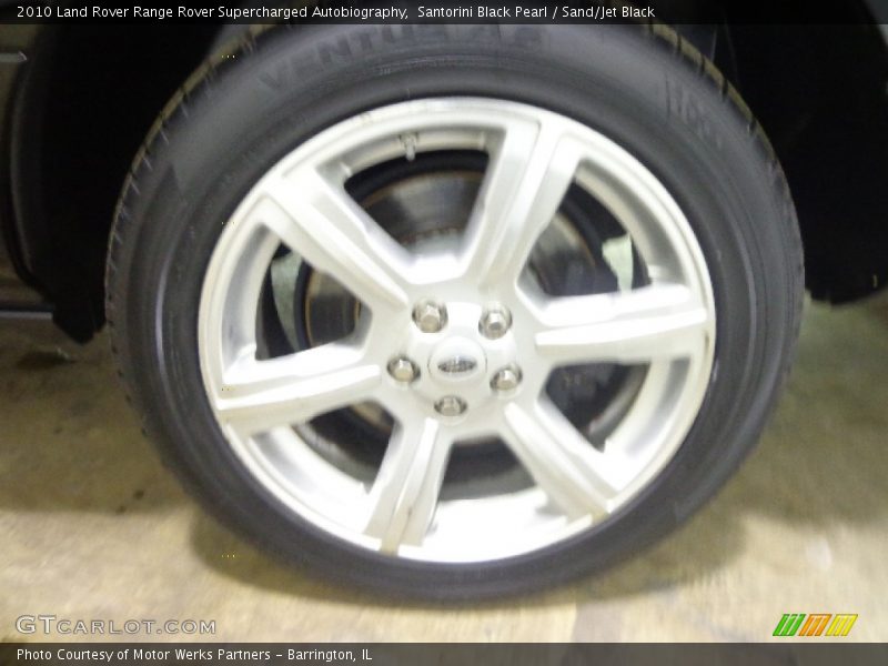 Santorini Black Pearl / Sand/Jet Black 2010 Land Rover Range Rover Supercharged Autobiography