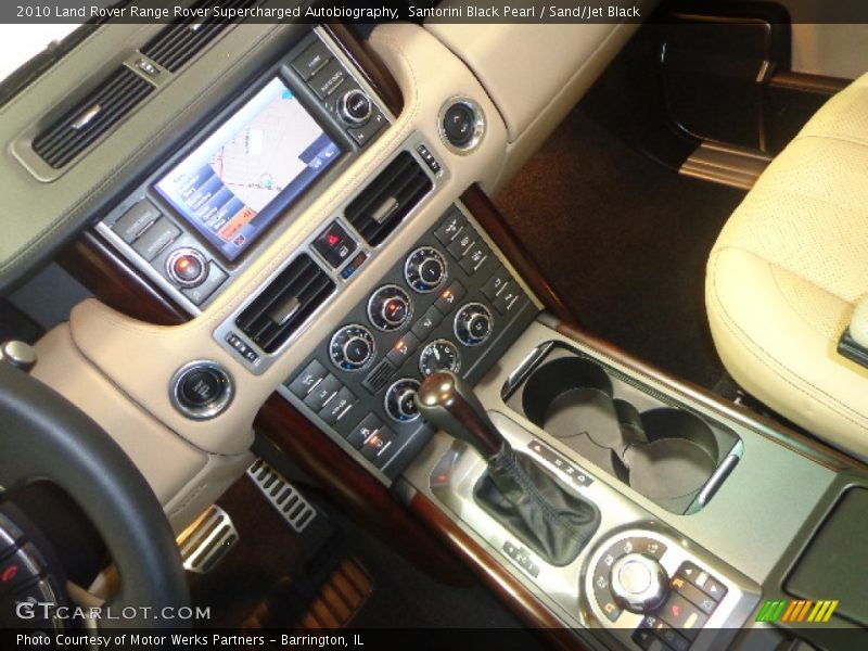 Santorini Black Pearl / Sand/Jet Black 2010 Land Rover Range Rover Supercharged Autobiography