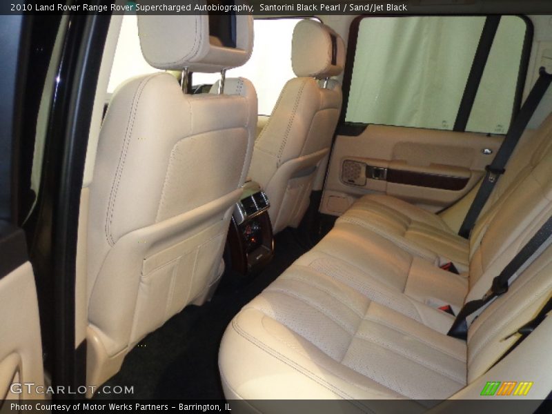 Santorini Black Pearl / Sand/Jet Black 2010 Land Rover Range Rover Supercharged Autobiography