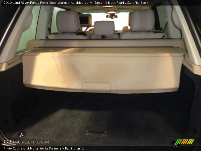 Santorini Black Pearl / Sand/Jet Black 2010 Land Rover Range Rover Supercharged Autobiography