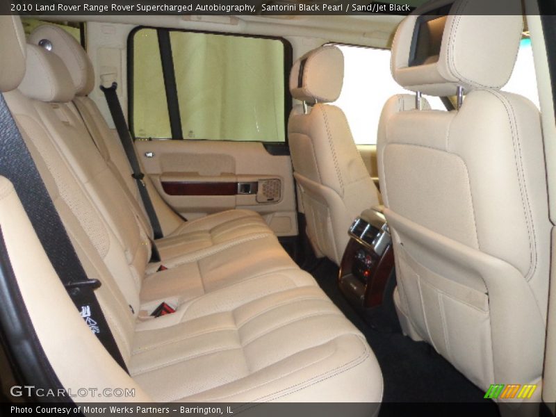 Santorini Black Pearl / Sand/Jet Black 2010 Land Rover Range Rover Supercharged Autobiography