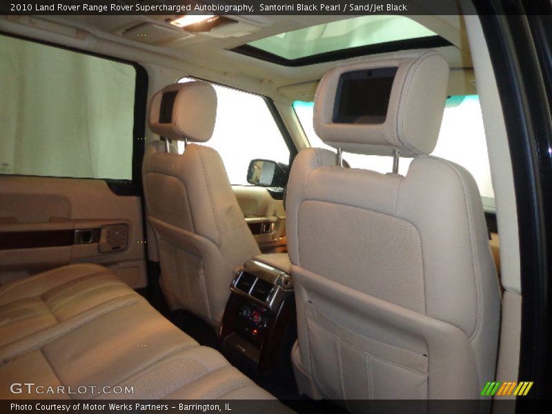 Santorini Black Pearl / Sand/Jet Black 2010 Land Rover Range Rover Supercharged Autobiography