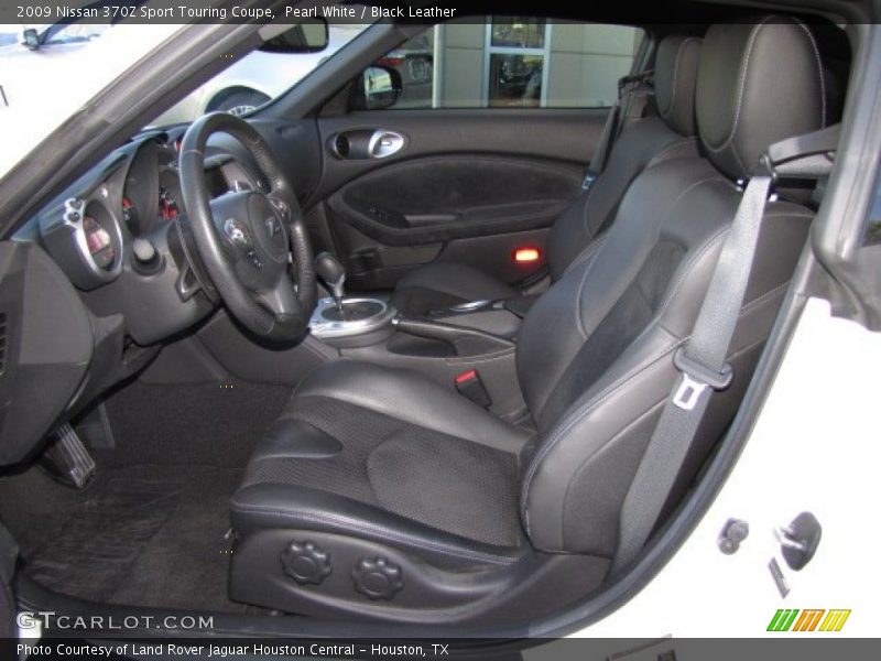  2009 370Z Sport Touring Coupe Black Leather Interior
